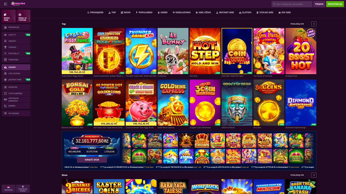 Malina-Casino-Croatia-Slots