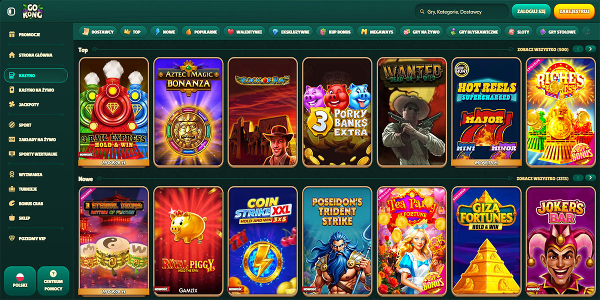 Go Kong Slot Games