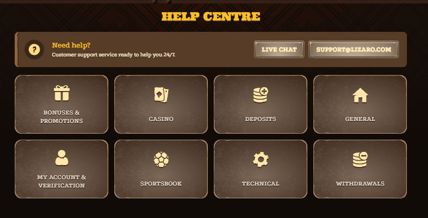 Lizaro-Casino-Croatia-Help-Centre