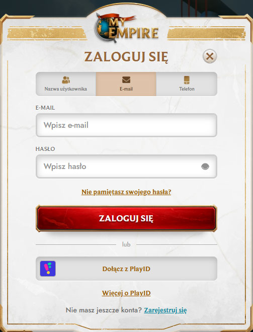 MyEmpire-Casino-Login