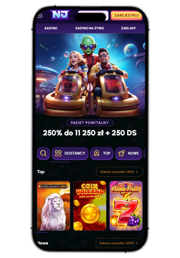 Nova Jackpot Casino Mobile View