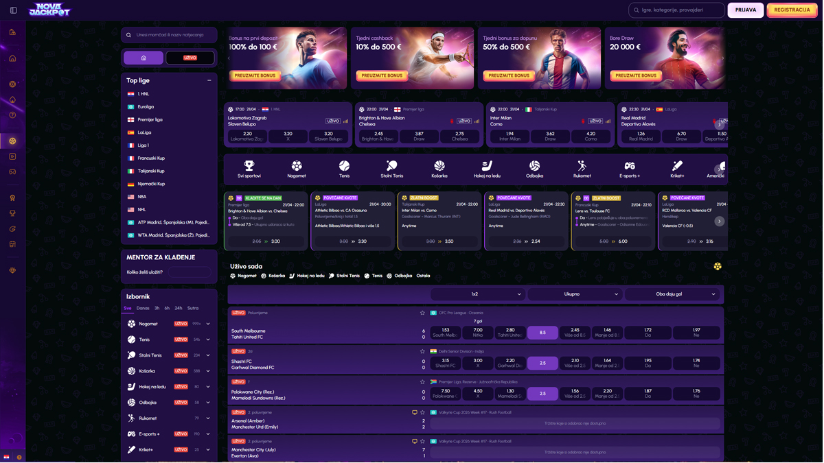 NovaJackpot-Casino-Croatia-Sports-Betting