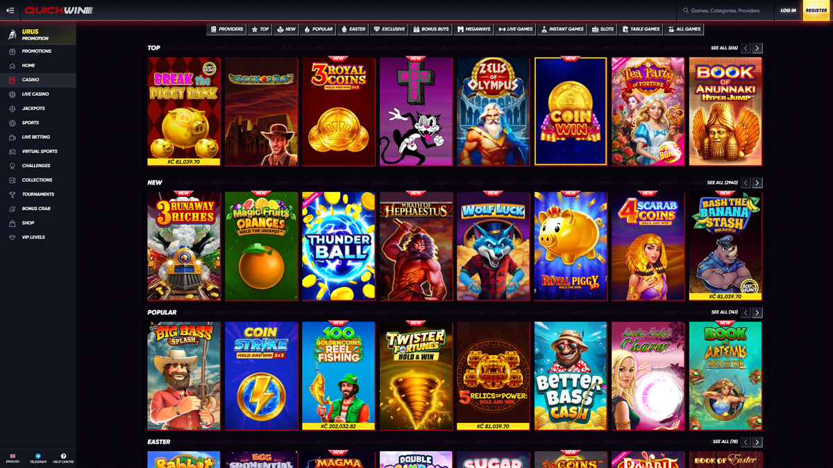 Quickwin-Casino-Croatia-Slots