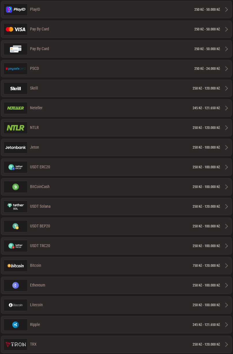 Neon54-Casino-Croatia-Payments
