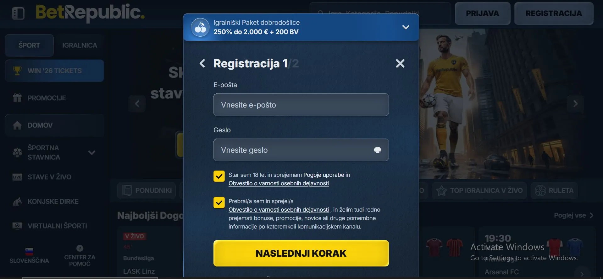 betrepublic-casino-registration