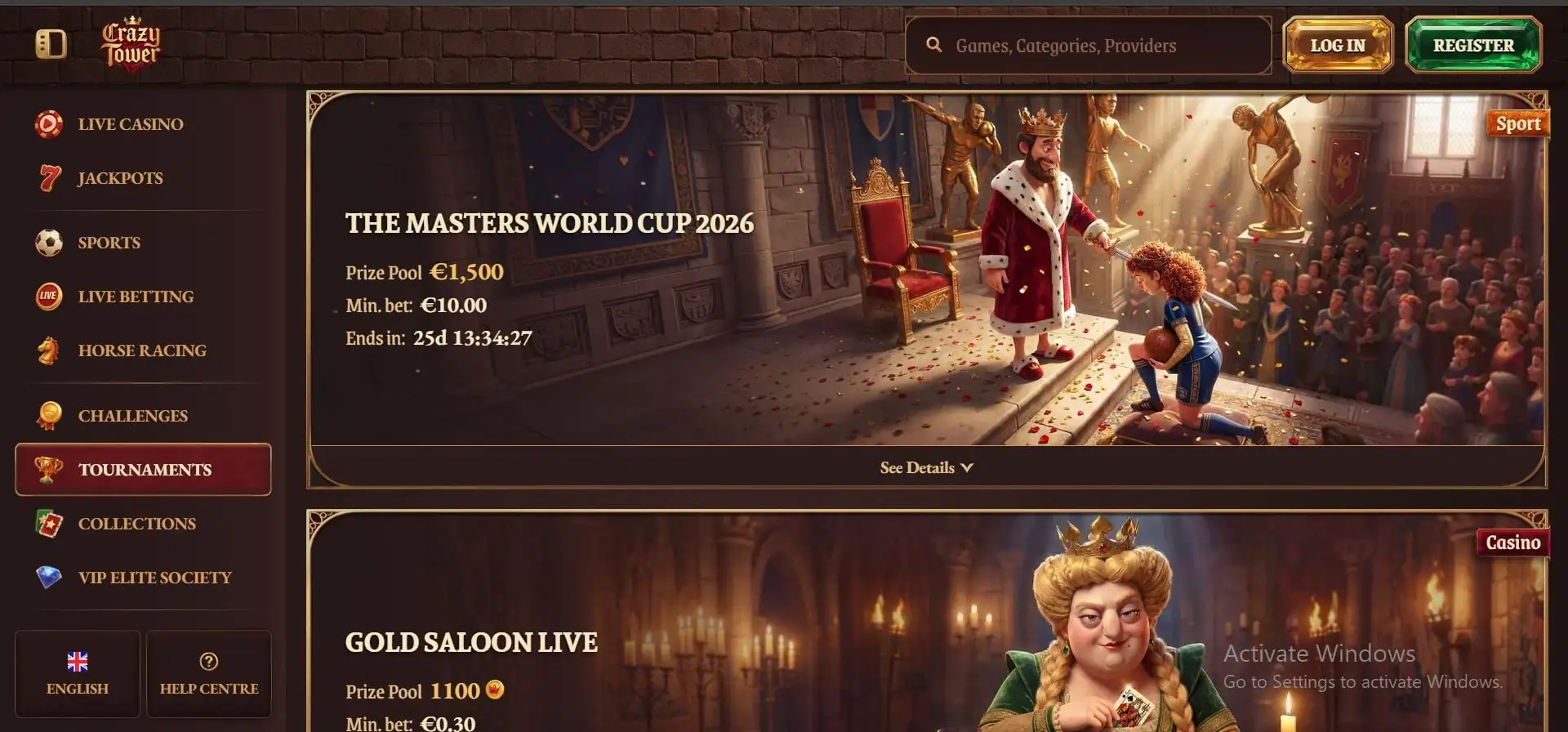 crazy-tower-casino-tournaments